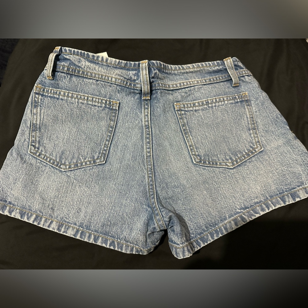 Mango low rise denim shorts - Picture 7 of 9